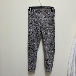 Athleta textured 7/8 tight - meadow decadent chocolate